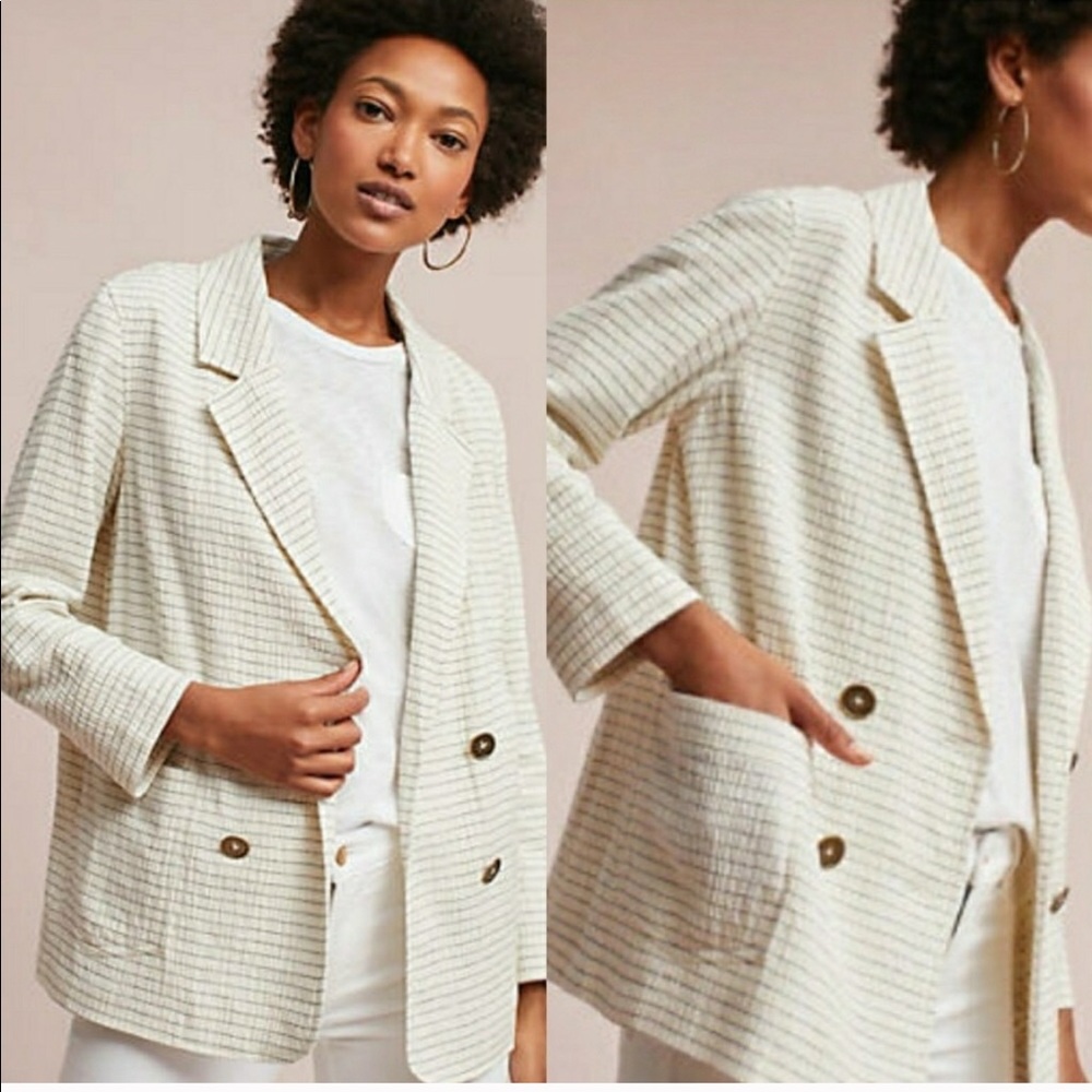 Anthropologie BLAZER BY CARTONNIER